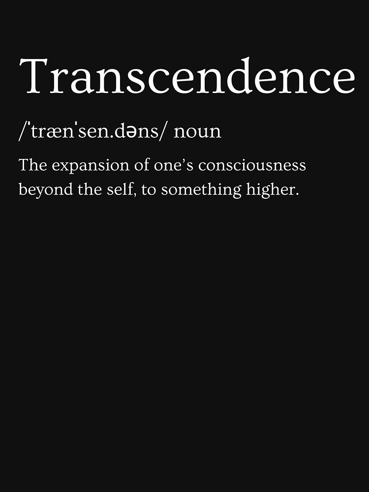 Transcendence by Teetailers