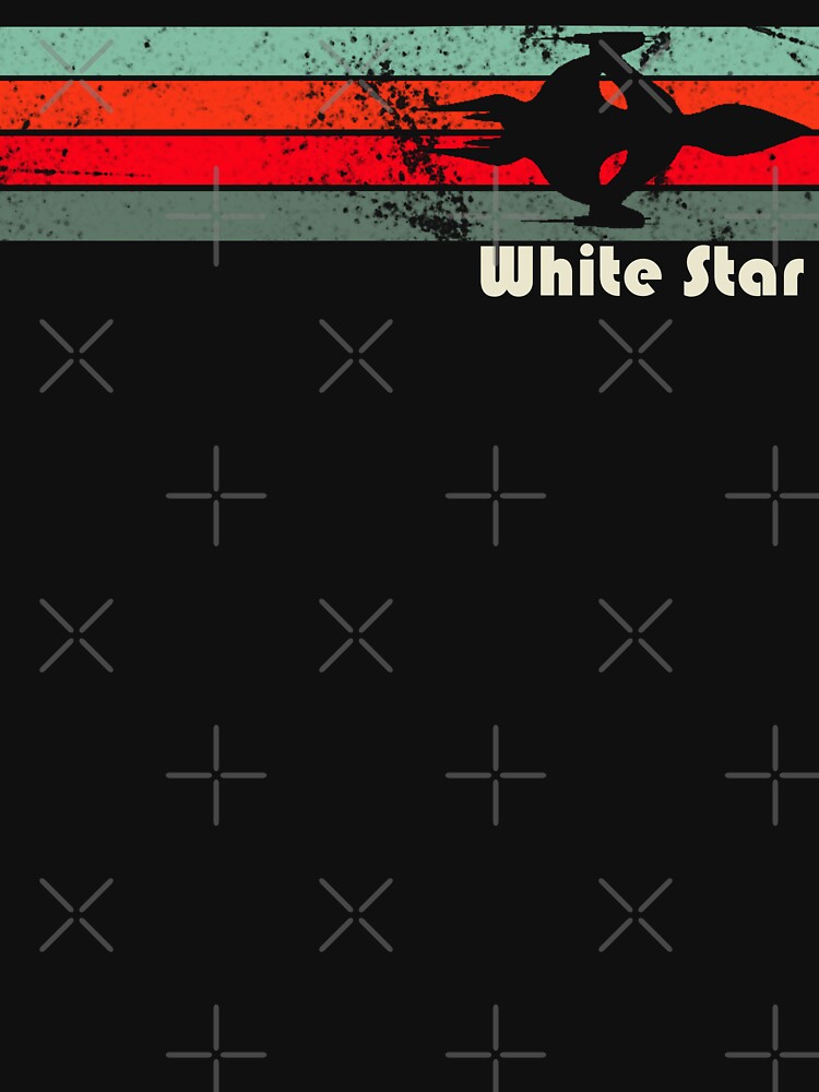 Retro Babylon 5 White Star by SpiceDoc