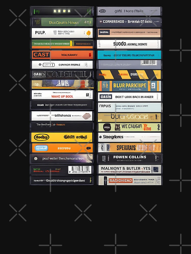 Britpop Singles by PastelWingg