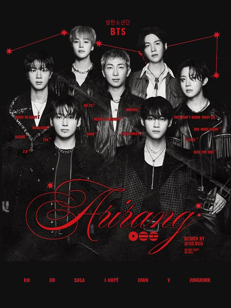 BTS Arirang Dark Constellation Poster by moamaxshop