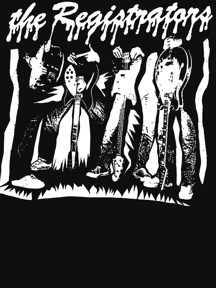 the registrators     band t shirt garage  punk by popcult74