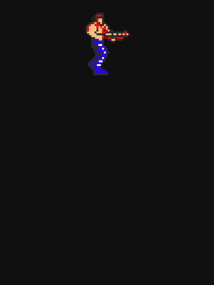 Bill Rizer Sprite from Contra by luckypapa