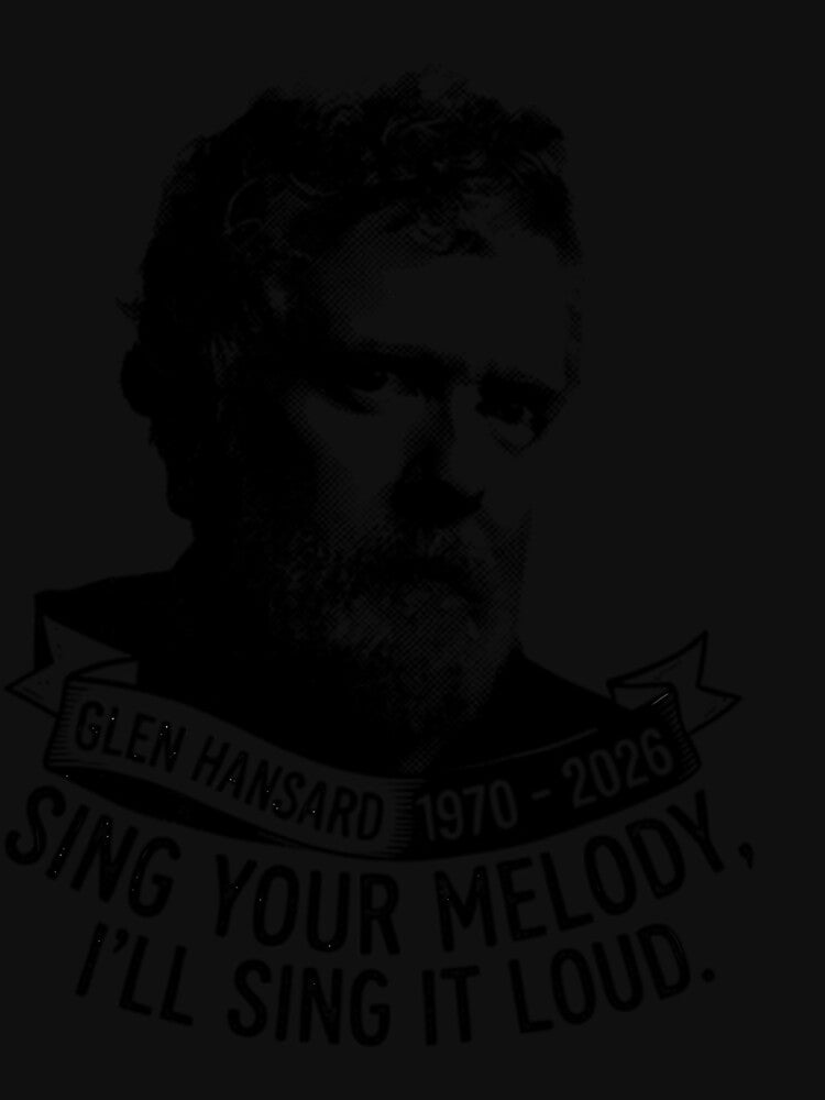 Glen Hansard Tribute Irish Folk Music Design by DavidThe1