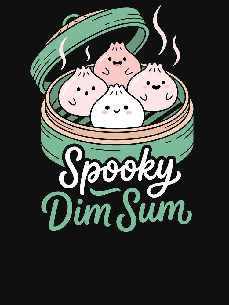 Spooky Dim Sum Cute Dumplings Steamer Basket Halloween by TeNovaStudio