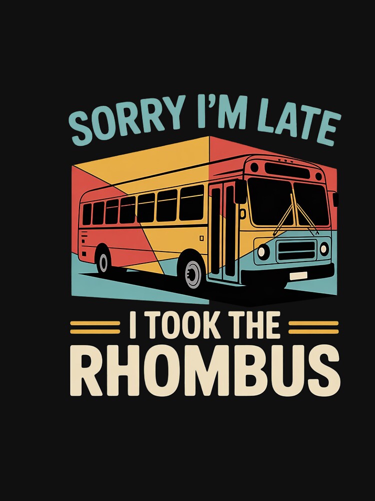 I Took The Rhombus For Teens Boys Girls Math Nerd by CareTopping