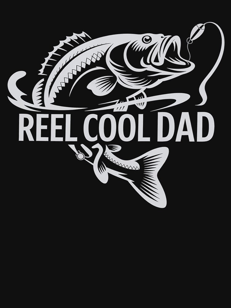 Reel Cool Dad Fishing Gifts Dad Father's Day by MinaReinger