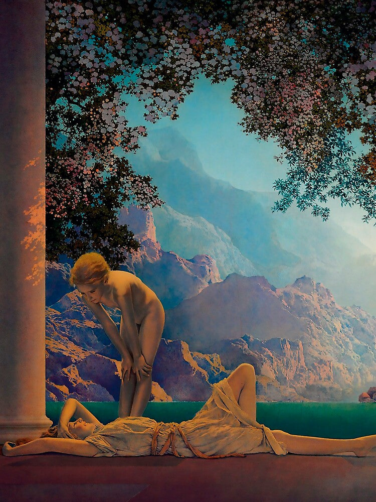 Daybreak by Maxfield Parrish by IndieArtDream