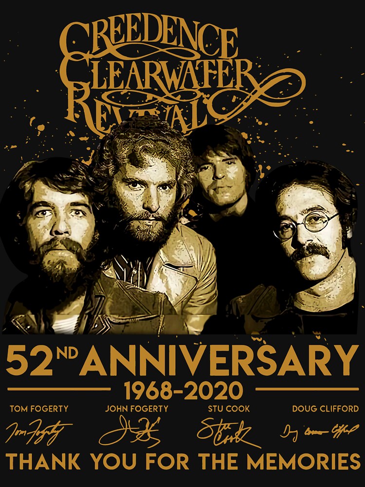 52 Years Creedence Clearwater Revival by aygstore889
