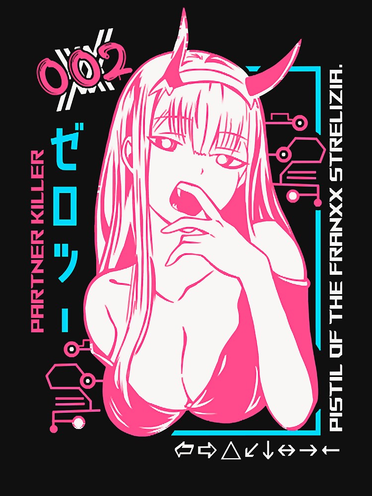 Zero Two Darling Streliziaited - Tshirt by JavonteKub