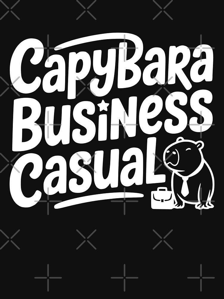 Capybara Business Casual by theartfulaspie