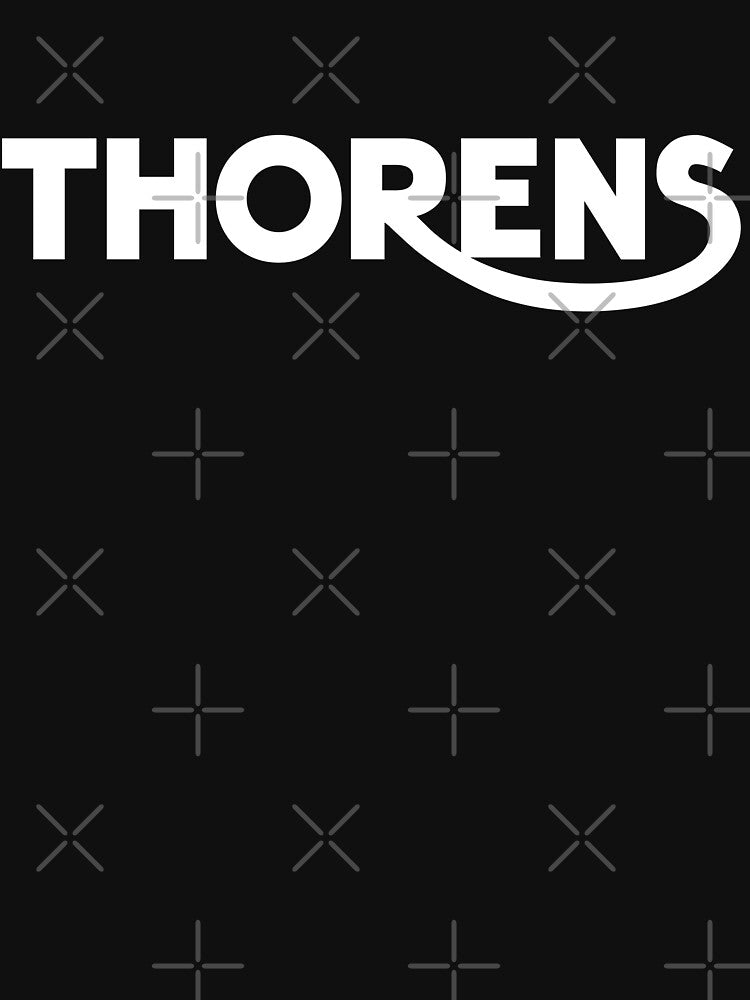 Thorens Turntables Logo (white ink) by SaulsBoutique