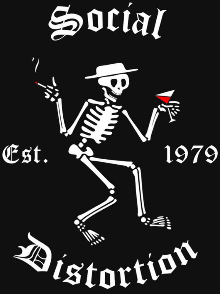 Vintage Social Arts Distortion Band Music 1979 Legends by RetroArtCanvas