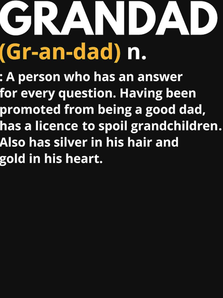 Grandad Definition Essential by Charlesteesda