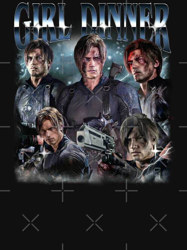 Leon Kennedy Girl Dinner Resident Evil Retro Bootleg by Kovav