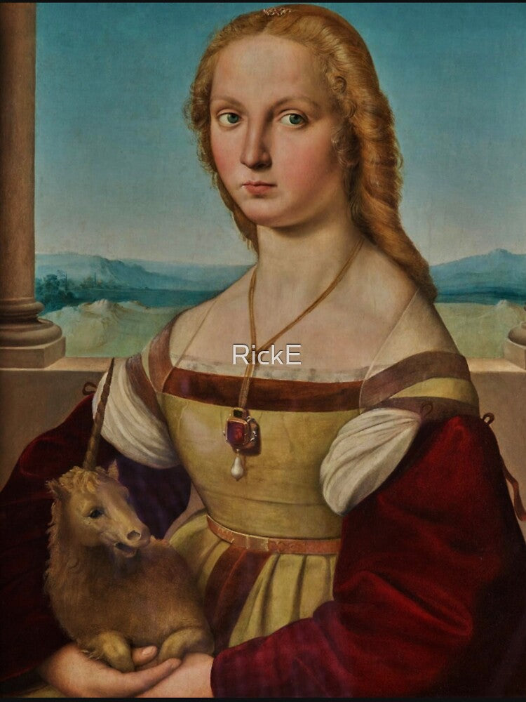 Portrait of a Lady with a Unicorn by RickE