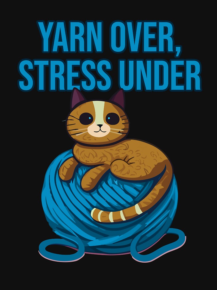 Yarn Over, Stress Under – Relaxing Crochet Design by DrainedUwU