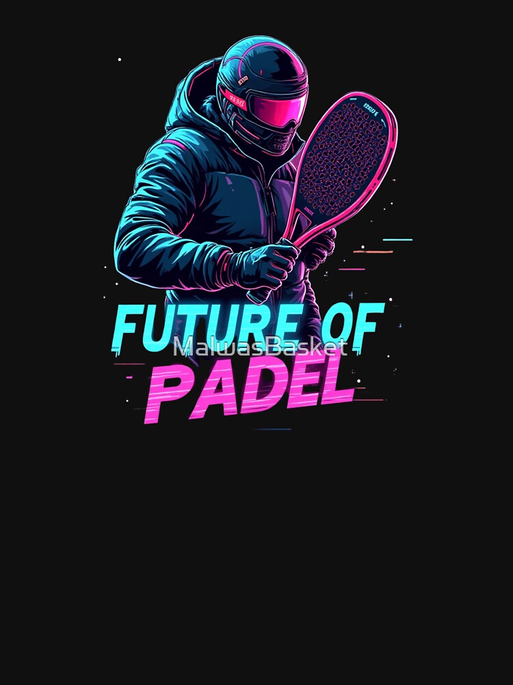 Future of Padel, Padel Player Shirt by MalwasBasket