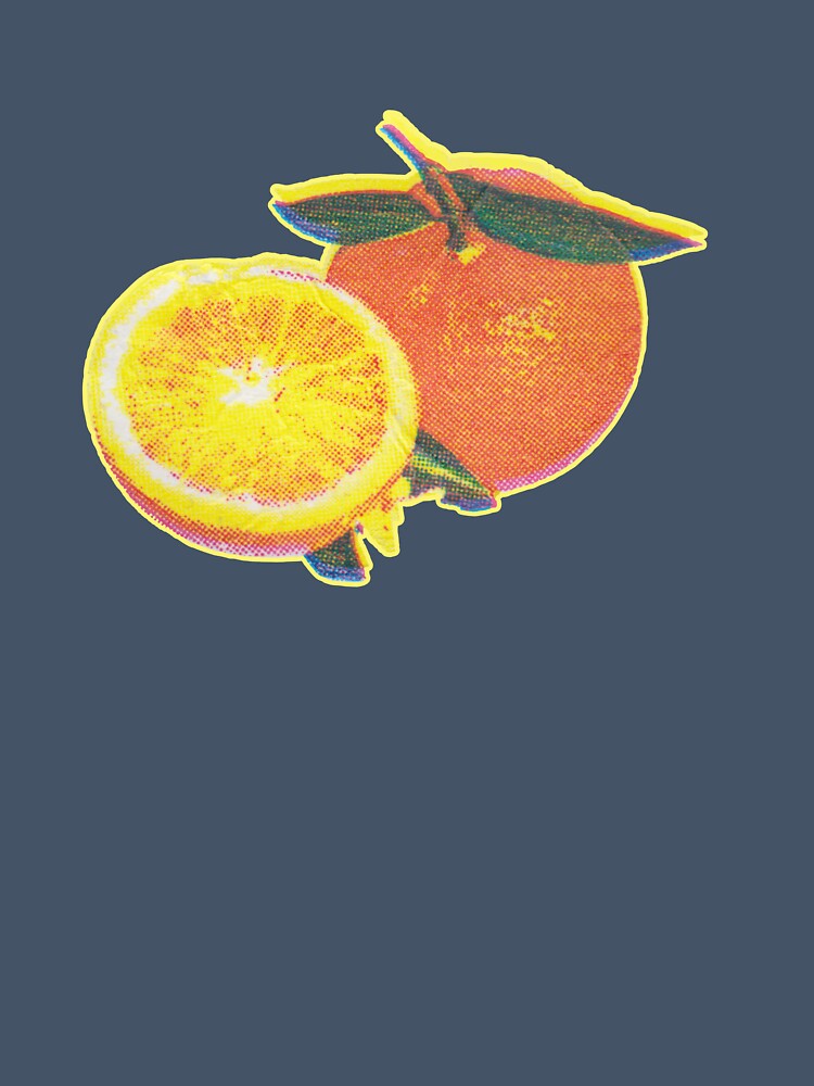 Mandarine Halftone Print by Ivar F. Andresen