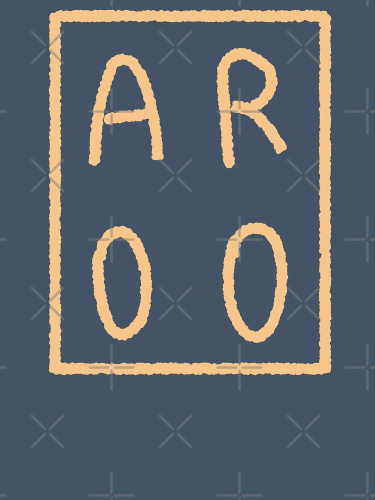 AROO Yellow Lettering by FrenchieBoops