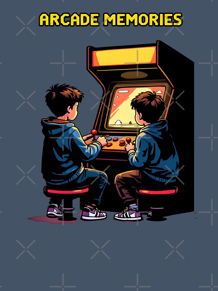 Arcade Memories Nostalgic Scene by Jollys-ArtShop