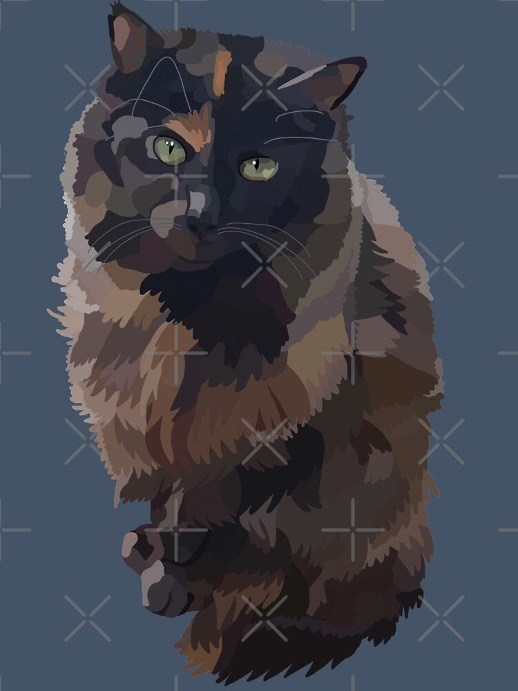 Fluffy Tortoiseshell by Mekredez