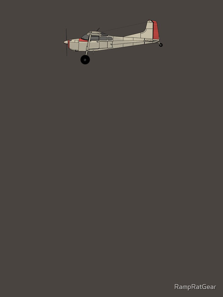 Cessna 185 Minimalist (Red) by RampRatGear