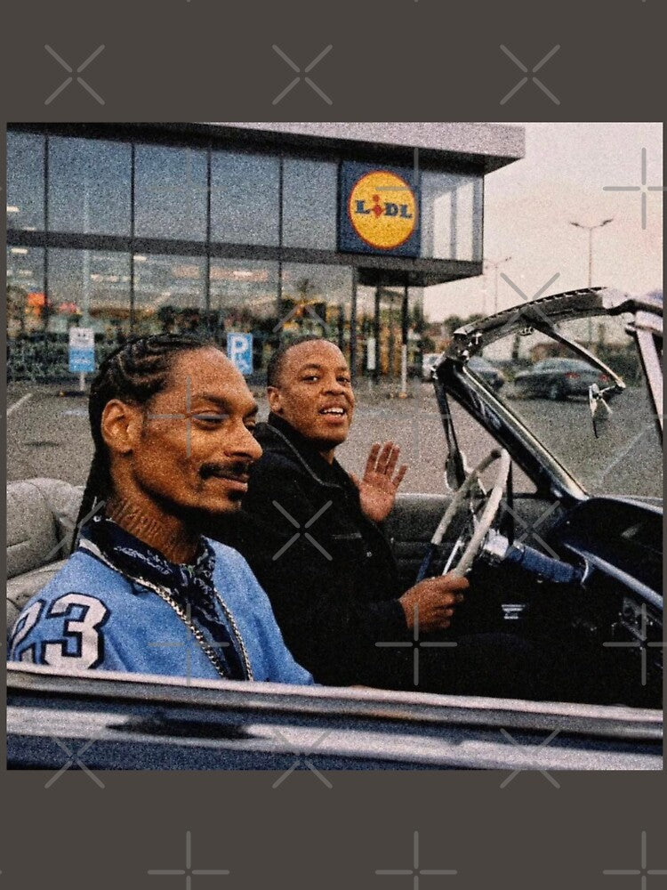 Snoop and Dre at Lidl Parking Lot by Late Theory