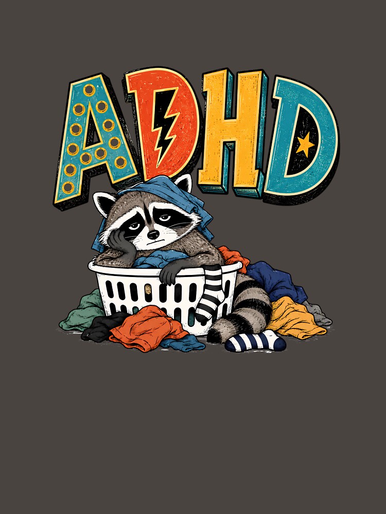 ADHD Executive Dysfunction Laundry and chores struggles humor by Marti’s Shop Corner