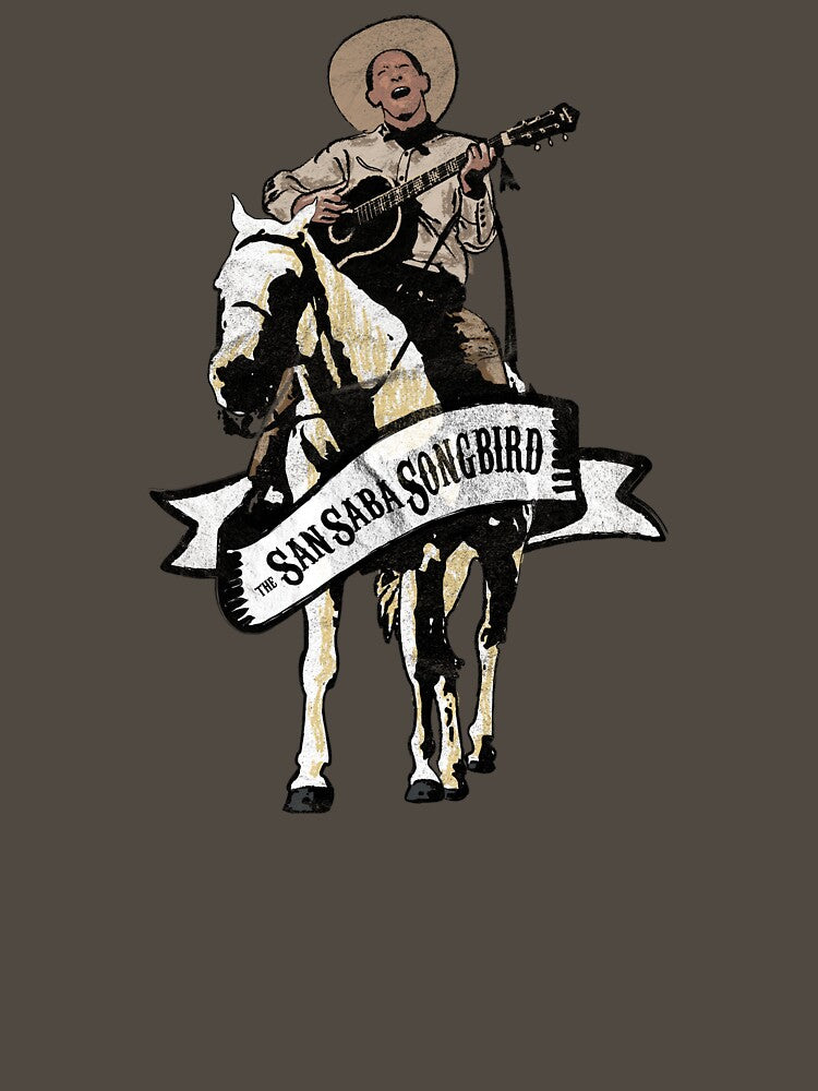 the T-shirt of Buster Scruggs by ben-goddard
