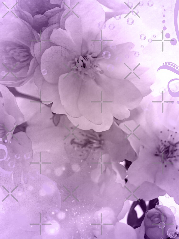 Beautiful flowers in soft violet colors by nicky2342