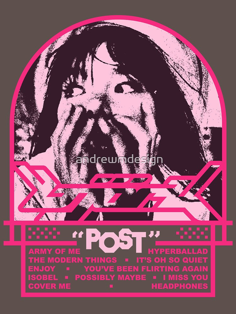 Bjork "Post" Poster by andrewmdesign
