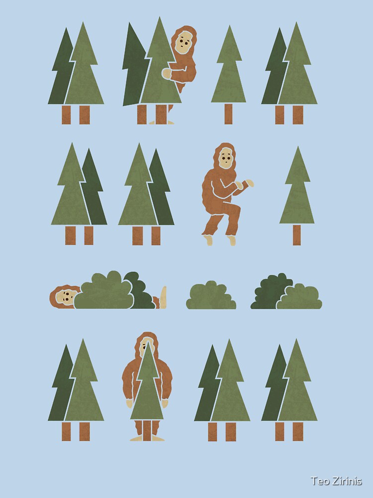 Bigfoot Forest by HandsOffMyDinosaur