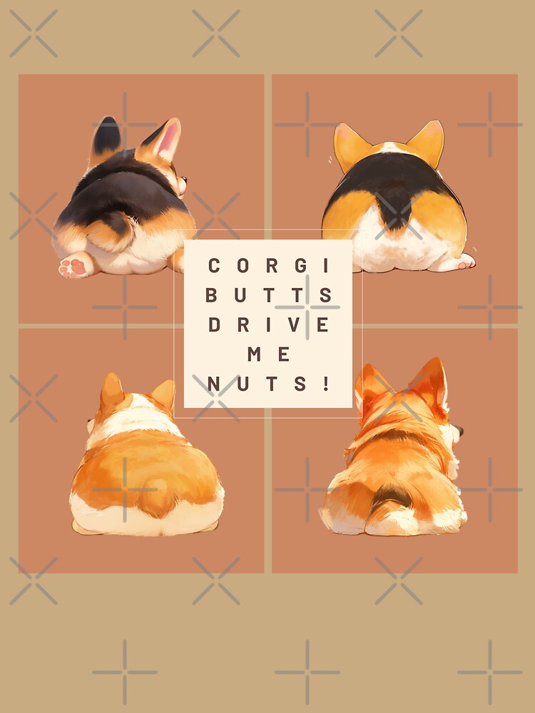backward-looking corgi2 by aniMo Japan