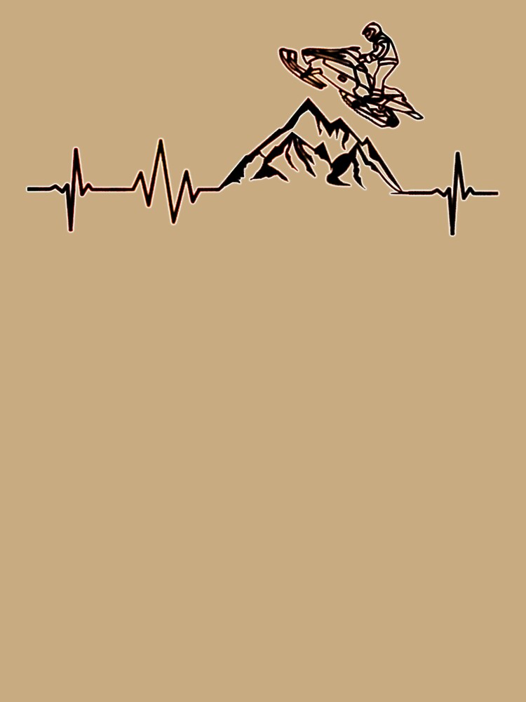 Snowmobiling Heartbeat by Jewelryrodge