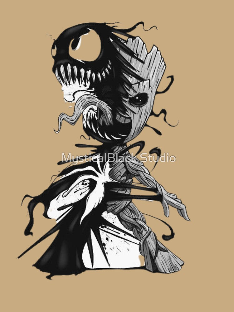 Groot Venom by MysticalBlack Studio