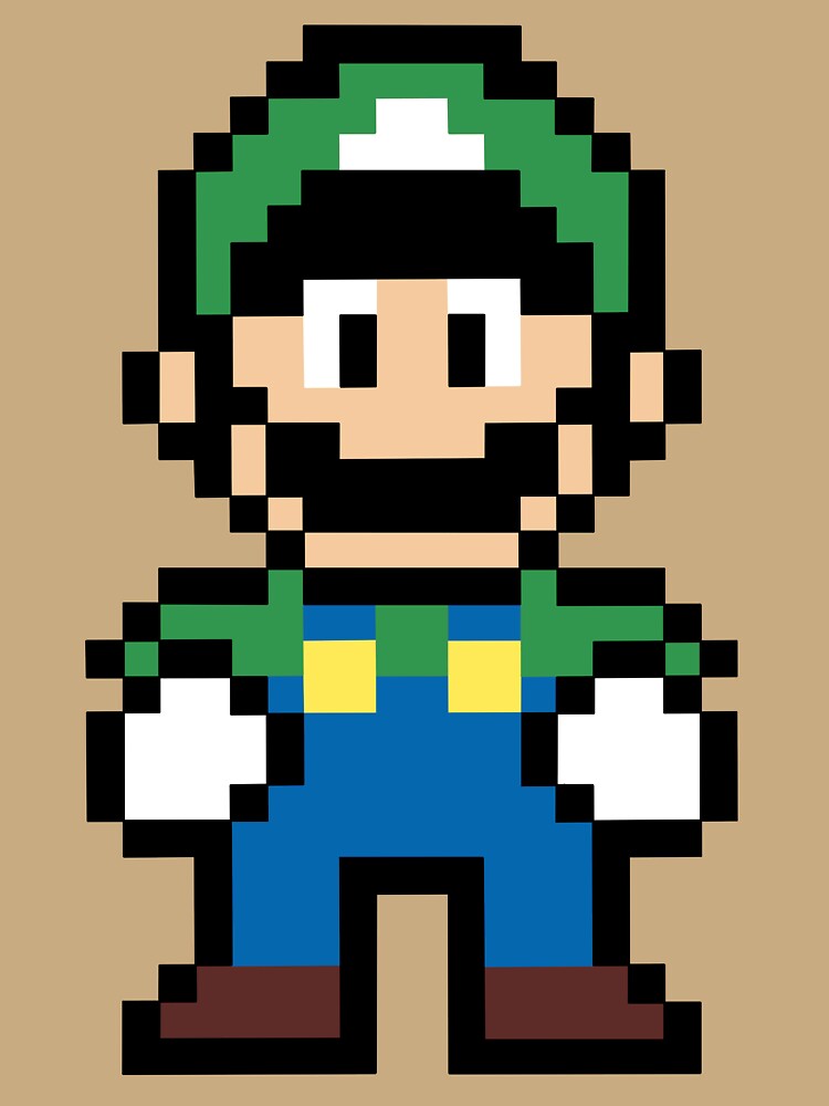 Small Pixel Blocks on the Bro 2 - classic gaming Retro by ZERO-MIND