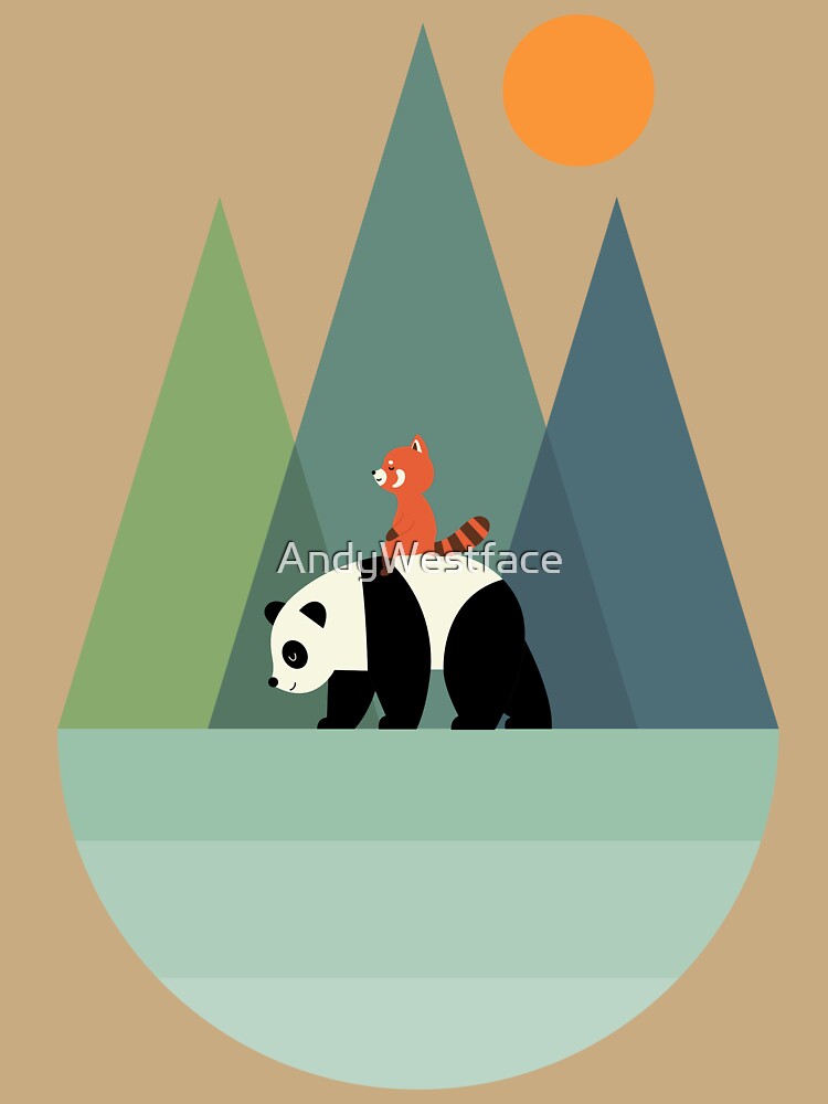 Panda Journey by AndyWestface
