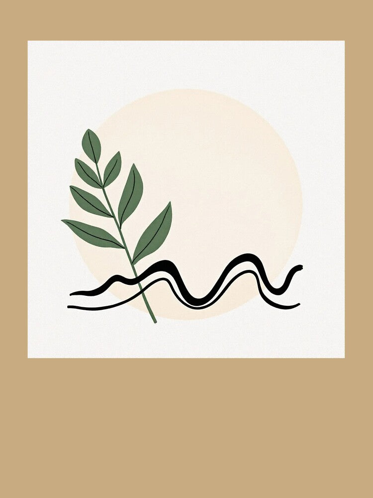 Boho Organic Leaf and Nature by neomadesigns