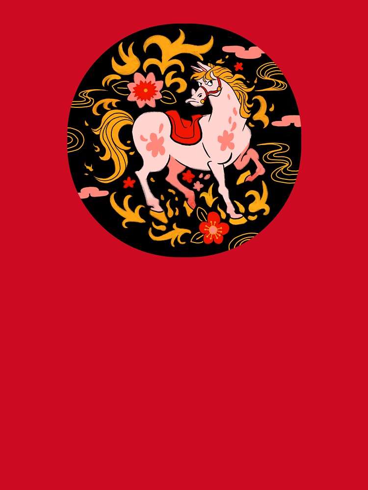 Lunar new year horse by marelia