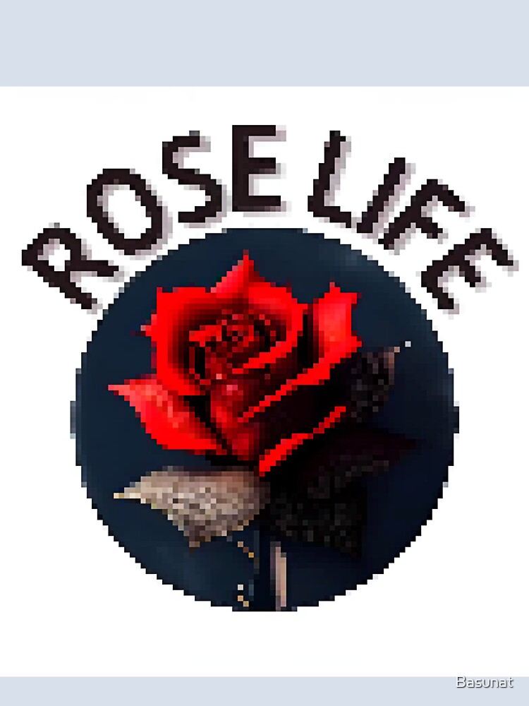 Rose Life Pixel Art by Basunat