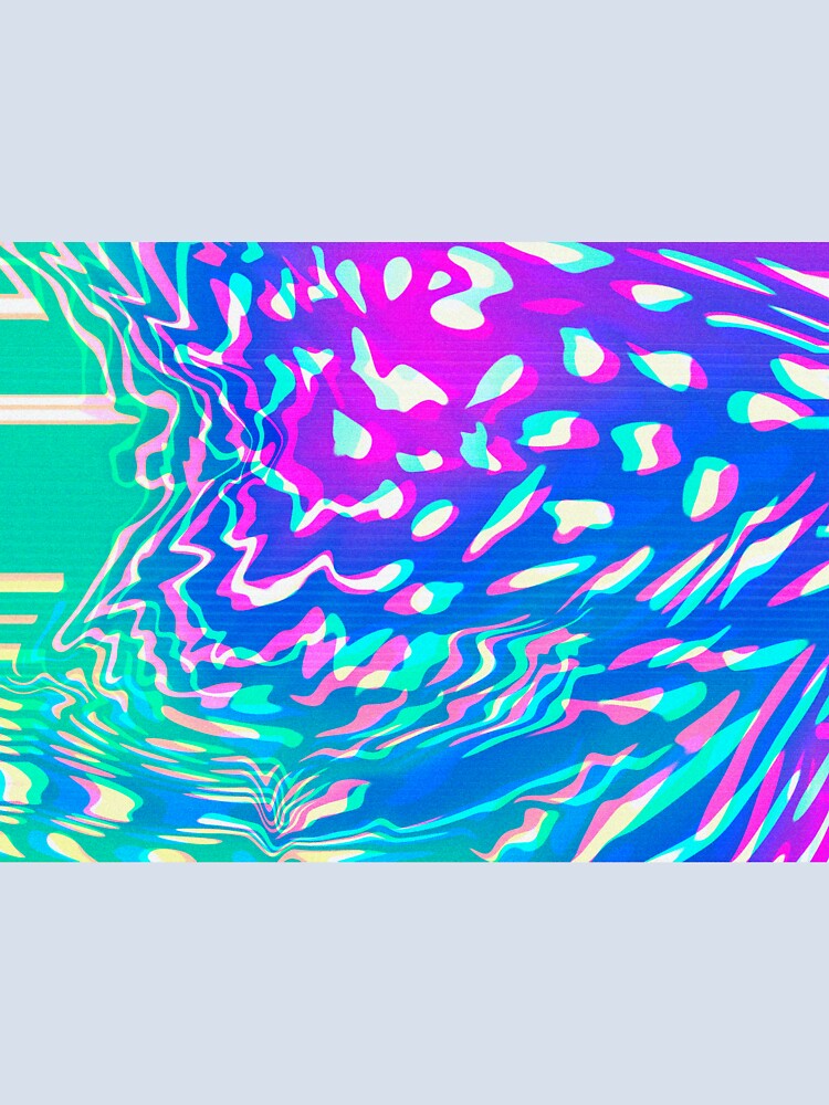 Abstract glitch digital pattern vhs LSD by Vapid  Rose
