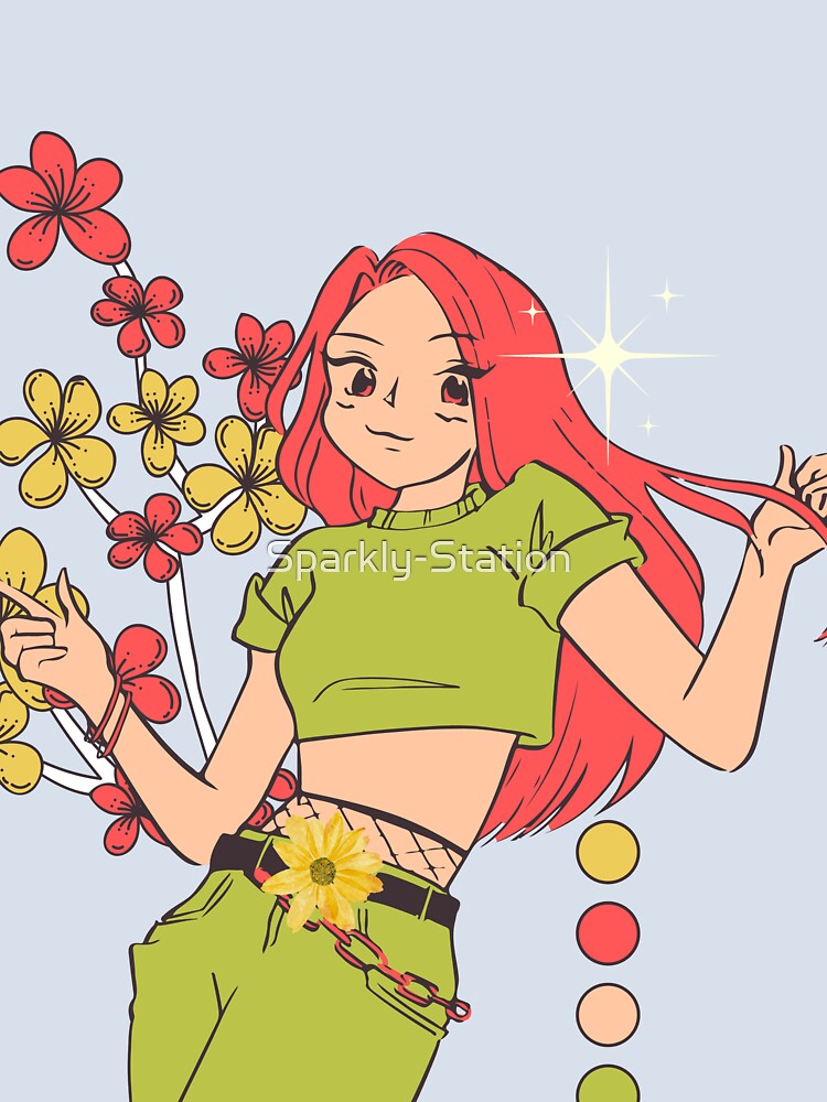 Flower T-shirt by Sparkly-Station