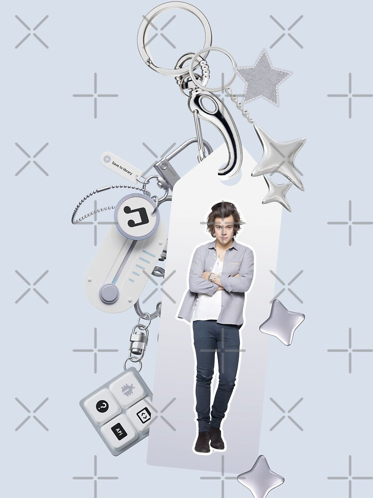 Harry Styles Keychain Aesthetic by mauraurus