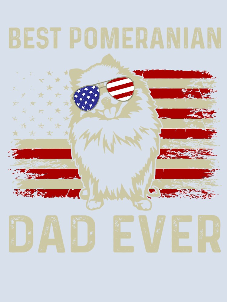 Best Pomeranian Dad Ever by lifeintoart