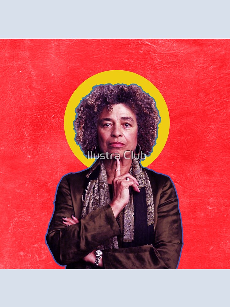 Angela Davis aesthetic art by Ilustra Club