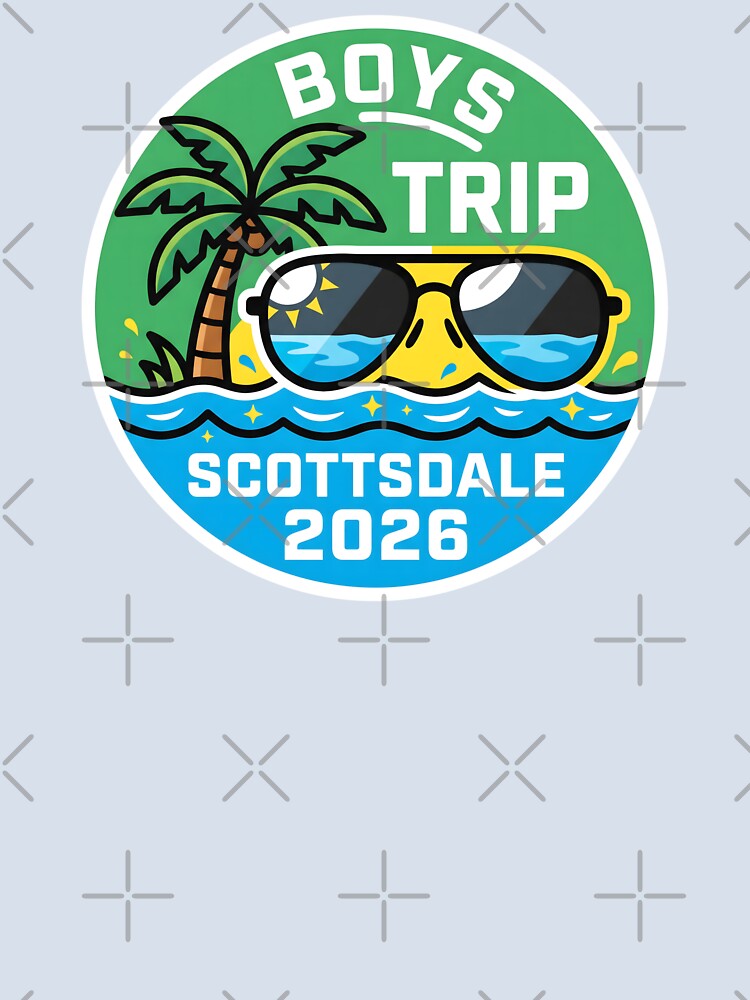 Boys Trip Scottsdale Pool Party 2026 Custom Graphic by SplashTastic