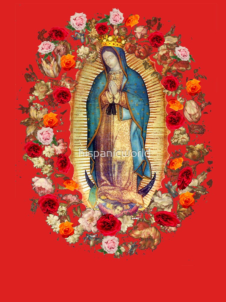 Our Lady of Guadalupe Mexican Virgin Mary Mexico Catholic Saint by hispanicworld
