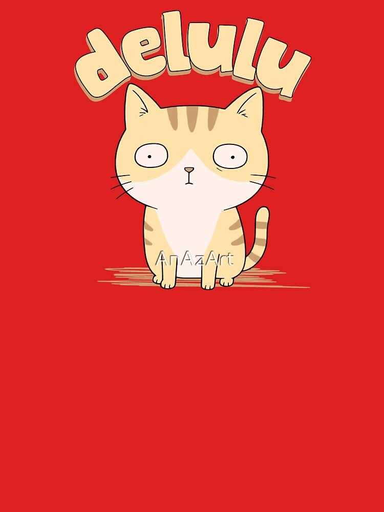 Delulu Cat by AnAzArt