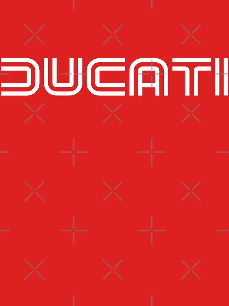Ducati Retro (White text) by onelegiondesign