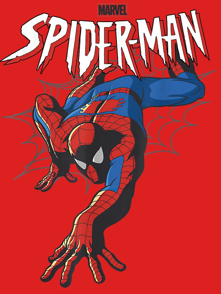 Web Slinging Masked Hero Retro Comic Action Classic T-Shirt by kittens2doggy